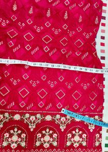 suit with skirt or dupata