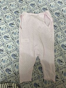 Zara Cute Pink Baby Romper 3-6 month