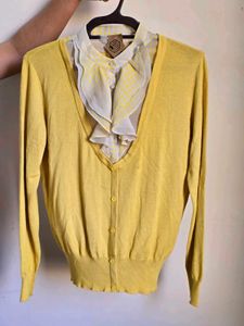 Sunny Yellow Cardigan