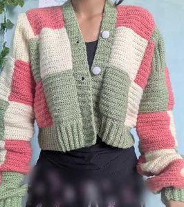 Crochet Patchwork Cardigan