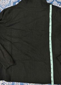 Classic Black Turtleneck Sweater