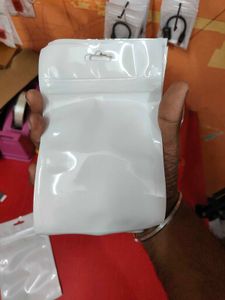 White Front Transparent Zip Lock Pouch Pack of 20
