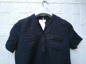 Korean Pinterest Chic Black FORMAL Top