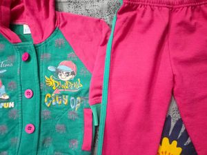 Sweatshirt And Pant Set For Babies