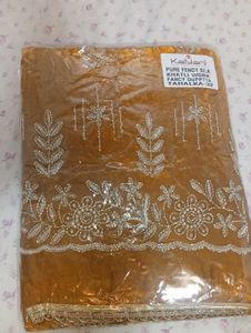 Kalyani Pure Fendy Satin Silk Suit Set