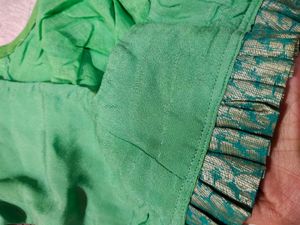 Vibrant Green Blouse