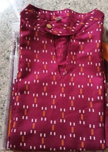 A simple, elegant kurti that's easy to style for e