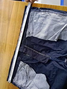 Black Cargo Jogger Pants with Belt