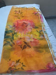 Vibrant Floral Dupatta