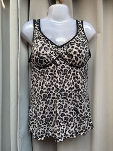 Y2k Leopard Print Camisole