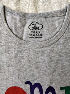 Girl Kids T Shirt 7-8 Years