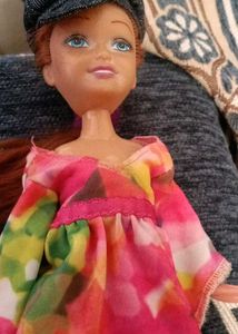Cute Baby Doll with Bonnet