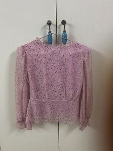 Floral Sheer Long Sleeve Top