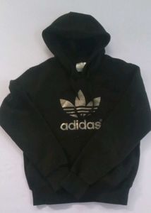 Adidas Vintage Black Hoodie