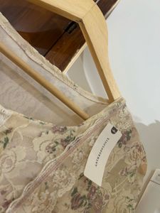 Vintage Floral Lace Top