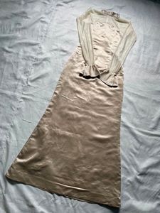 Elegant Champagne Gown