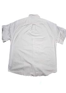 Men's Short Sleeve Button-Up Boxy Shirt