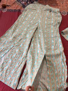 Lightweight Printed palazzo set
