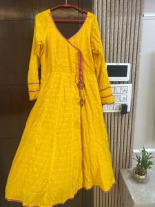 Vibrant Yellow Kurta with dupatta