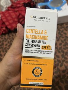 Dr. Sheth's Centella & Niacinamide Sunscreen