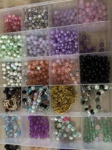 Assorted Beads &amp; Craft Supplies
