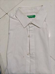 United Colors of Benetton White Shirt