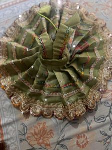 Green Dress for Krishna Idol only 1 dres