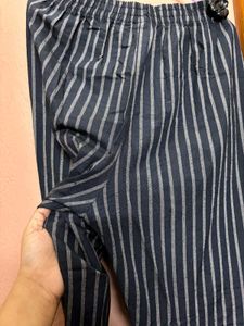 Striped cigerette Pants