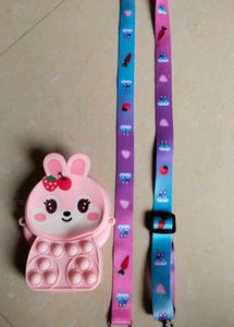 Cute Bunny Fidget Pop Bag