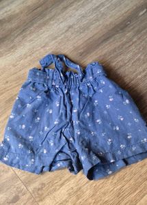 Baby GAP Floral Denim Shorts
