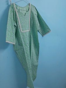 Pure Cotton Designer Kurta Set