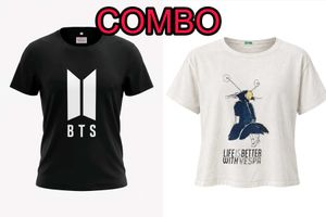 BTS & Vespa Graphic Tee Combo