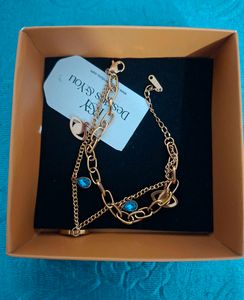 Elegant Evil Eye Charm Bracelet