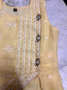 Elegant Yellow Kurta Set