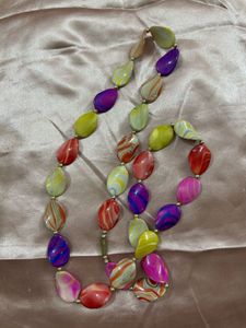 Boho Beaded Statement Necklace