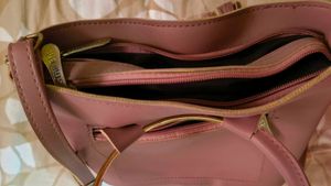Y2K Chic Pink Structured Shoulder Bag