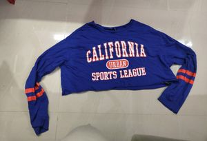 H&amp;M Navy Blue Corp T Shirt