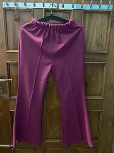 Chic Burgundy co ord set with Sheer Sleeves