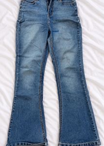 Blue Flare Jeans