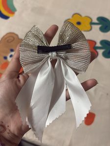 Sparkling Bow Hair Clip
