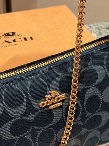 Coach Monogram Mini Bag with Pearls