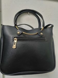 New Black Sling Bag Without Price Tag