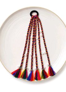 Boho Braided Hair Extensions with Shells
