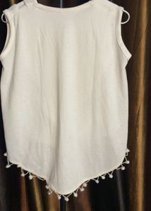 Cream "Love Summer Days" Tank Top