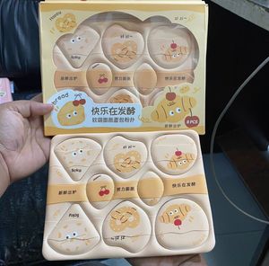 Cute Bread Shaped Makeup Sponges