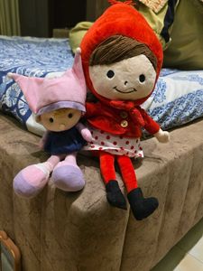 Cozy Plush Doll Duo - Red Riding Hood & Friends