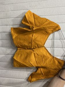 Trendy Mustard Yellow Blouse