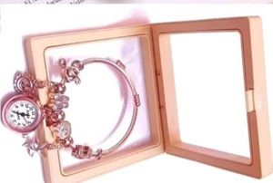 Charming Rose Gold Charm Bracelet Watch