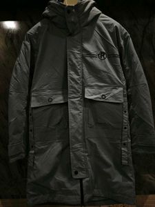Men's Stylish Grey Winter Parka