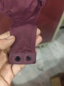 Burgundy Sleeveless Bodysuit Top